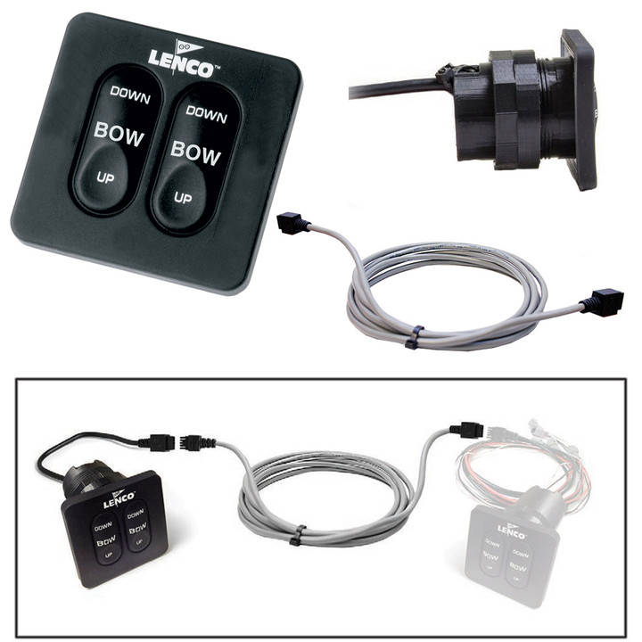 Lenco Flybridge Kit f/Standard Key Pad f/AllInOne Integrated Tactile Switch  10' 11841101