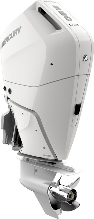 New Mercury 350CL Verado Warm Fusion White 350hp V10 20" Shaft Power Trim & Tilt Counter Rotation Outboard 13500047A