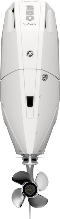 New Mercury 350CXXL Verado Warm Fusion White 350hp V10 30" Shaft Power Trim & Tilt Counter Rotation Outboard 13500051A