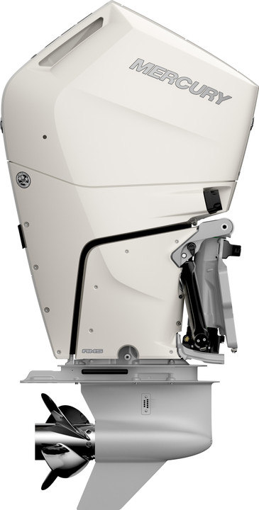 New Mercury 350L Verado Pearl Fusion White 350hp V10 20" Shaft Power Trim & Tilt Outboard 13500054A