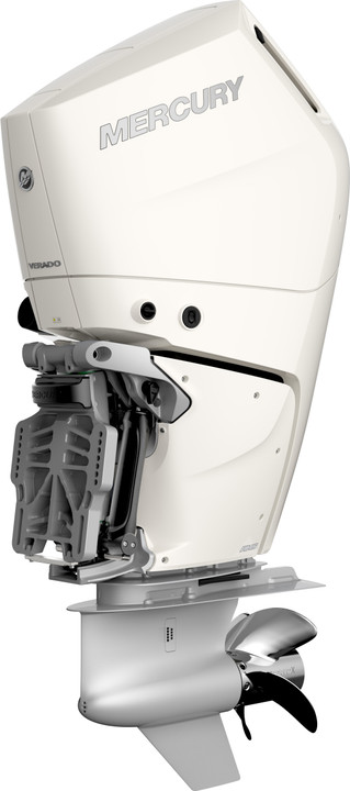 New Mercury 350CL Verado Pearl Fusion White 350hp V10 20" Shaft Power Trim & Tilt Counter Rotation Outboard 13500055A