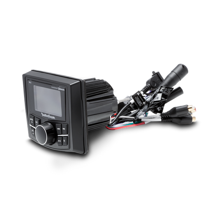 Rockford Fosgate Punch Marine Compact AM/FM/WB Digital Media Receiver 2.7" Display PMX-2