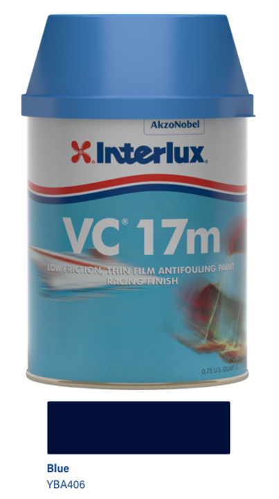 Interlux VC 17M Freshwater Bottom Paint- Blue- Quart V106UKIT/QT