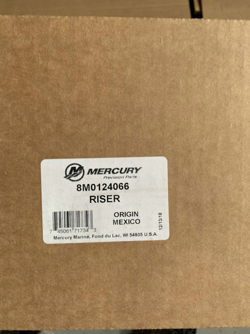 OEM Mercury MerCruiser 496 6" Spacer Riser Block 866768T 8M0124066 OEM Mercury MerCruiser 496 6" Spacer Riser Block 866768T 8M0124066