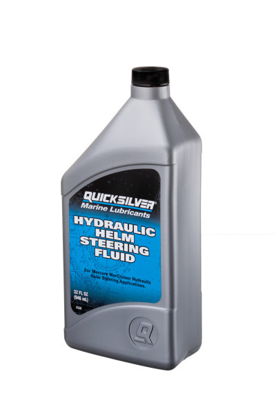 OEM Quicksilver Hydraulic Helm Steering Fluid- 32 Oz  92-858078Q01