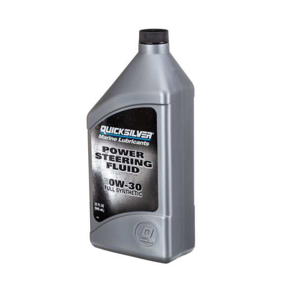 OEM Quicksilver Synthetic Power Steering Fluid - 32 Oz 92-858077Q01