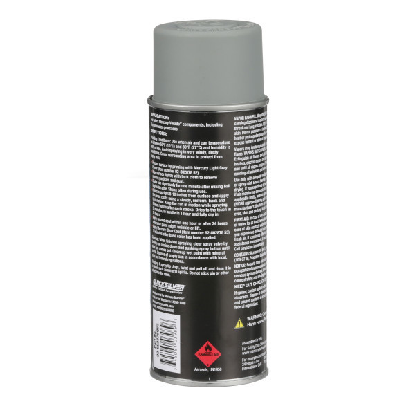 Quicksilver Outboard Engine Primer - Light Gray 92-802878Q52 Quicksilver Outboard Engine Primer - Light Gray 92-802878Q52