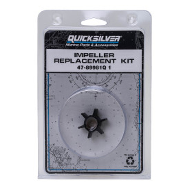 OEM Quicksilver/Mercury O/B Water Pump Impeller Repair Kit 47-89981Q 1 OEM Quicksilver/Mercury O/B Water Pump Impeller Repair Kit 47-89981Q 1