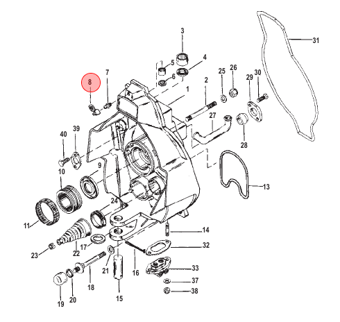 OEM MerCruiser Cap Kit 19-77633Q OEM MerCruiser Cap Kit 19-77633Q