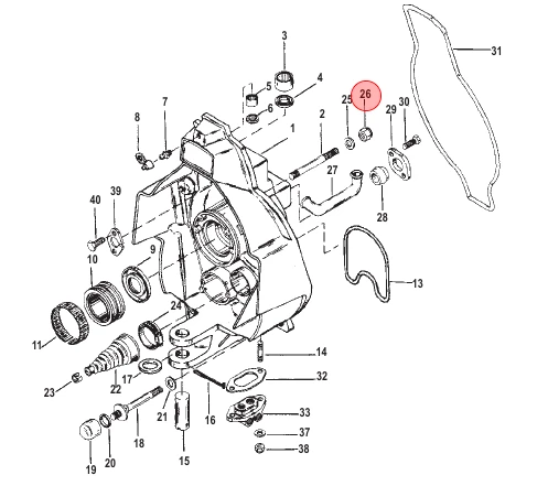OEM MerCruiser Prop Lock Nut 7/16-20 11-34933 11-8M0204653 OEM MerCruiser Prop Lock Nut 7/16-20 11-34933 11-8M0204653
