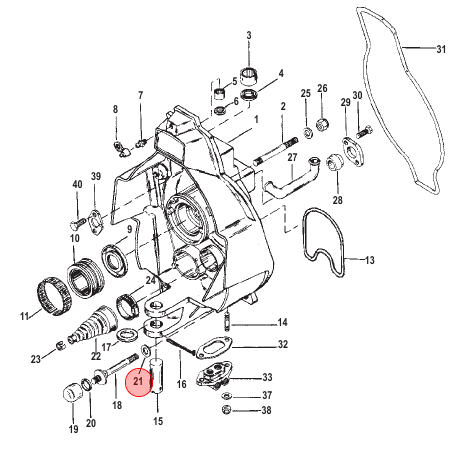 OEM MerCruiser Washer  12-32620