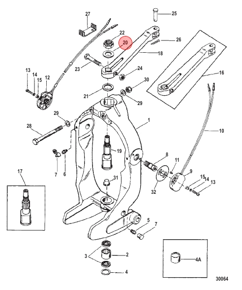 OEM MerCruiser Swv Shaft Mounting Washer 12-85344 OEM MerCruiser Swv Shaft Mounting Washer 12-85344