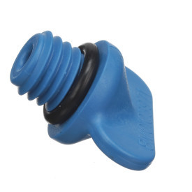 OEM MerCruiser Drain Plug Blue Plastic 22-8M0119211