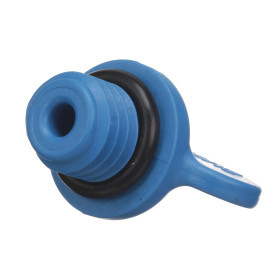 OEM MerCruiser Drain Plug Blue Plastic 22-8M0119211