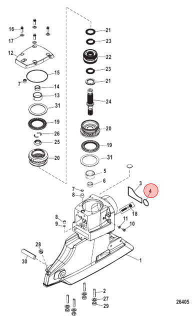 OEM MerCruiser O Ring 25-45710 1 25-8M0204681 OEM MerCruiser O Ring 25-45710 1 25-8M0204681