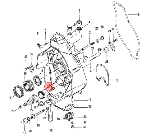 OEM Quicksilver/Mercury Clamp 54-815504320 8M0204716 OEM Quicksilver/Mercury Clamp 54-815504320 8M0204716