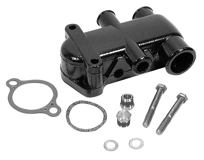 OEM Quicksilver/Mercury Bravo V6/V8 Thermostat Housing  860256A 4