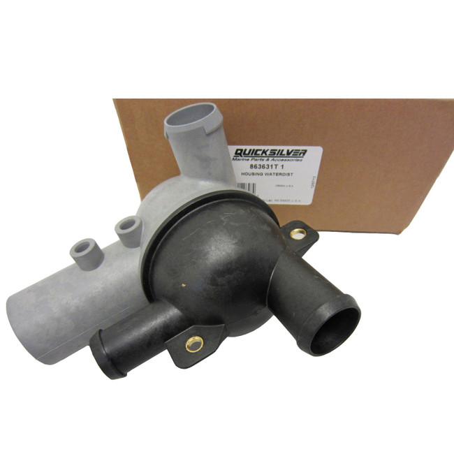 OEM MerCruiser Water Distribution Housing (3 & 7 Point Drain - Standard Cooling) 863631a1 863631T1 OEM MerCruiser Water Distribution Housing (3 & 7 Point Drain - Standard Cooling) 863631a1 863631T1