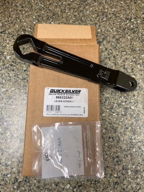 OEM Mercruiser Quicksilver Alpha Bravo Lever Upper Steering Arm 98262A1 866322-C 866322A01