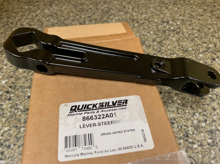 OEM Mercruiser Quicksilver Alpha Bravo Lever Upper Steering Arm 98262A1 866322-C 866322A01