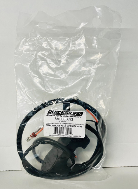 OEM MerCruiser Mercathode Electrode for Alpha Bravo Gimbal 98869a17 8M0085692 OEM MerCruiser Mercathode Electrode for Alpha Bravo Gimbal 98869a17 8M0085692