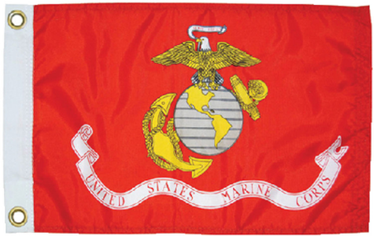 Taylor Flag Us Marines 12X18 5623 Taylor Flag Us Marines 12X18 5623