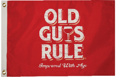 Taylor Flag Improve with Age 12X18 5633