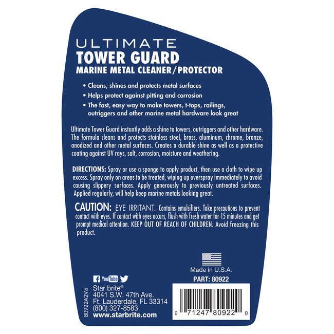 Starbrite Tower Guard Protector 22 Oz. 080922P Starbrite Tower Guard Protector 22 Oz. 080922P