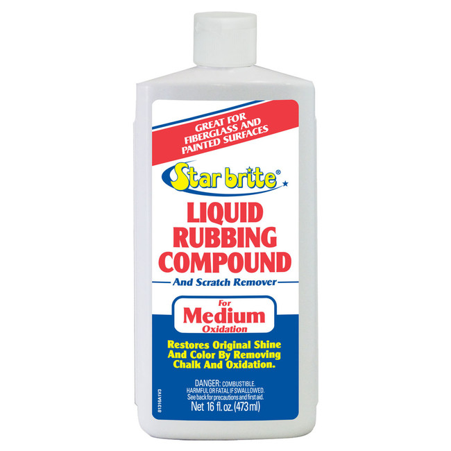 Starbrite Liquid Rubber Comp For Med Oxi Pint 81316