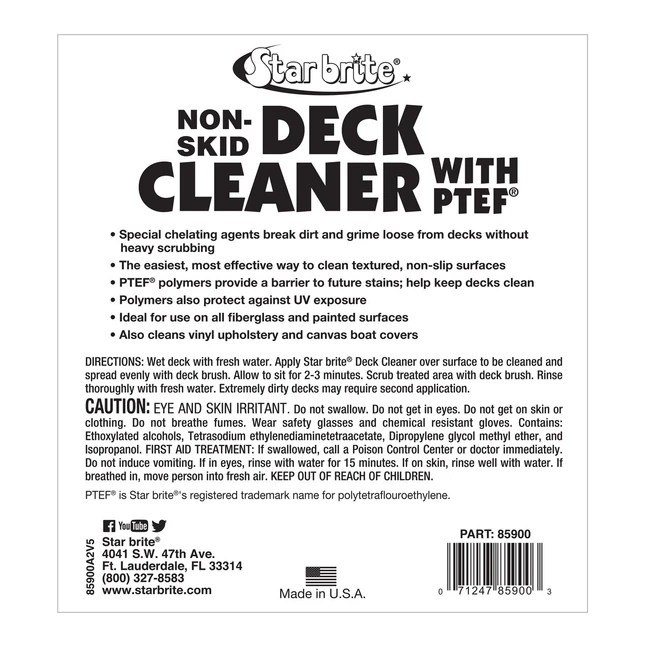 Starbrite Non-Skid Deck Cleaner-Gallon 85900
