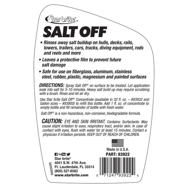 Starbrite Salt Off 22 Oz 93922 Starbrite Salt Off 22 Oz 93922