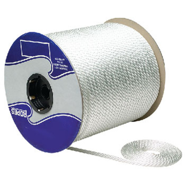 Seachoice Solid Braided Nylon White 1/8 x 1000 42880 Seachoice Solid Braided Nylon White 1/8 x 1000 42880