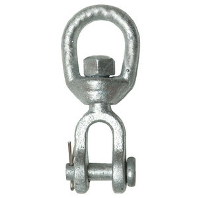 Seachoice Jaw & Eye Swivel-Hot Dipped Galvanized-3/8 43620 Seachoice Jaw & Eye Swivel-Hot Dipped Galvanized-3/8 43620