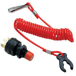 Seachoice Boat Universal Kill Switch Kit W/Tether 11681
