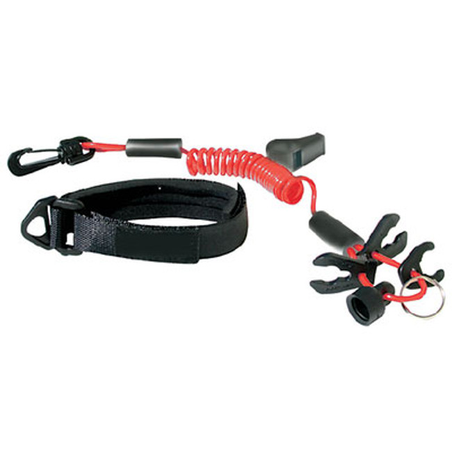 Seachoice Ultimate Safe Lanyard Red/Black 11721 Seachoice Ultimate Safe Lanyard Red/Black 11721