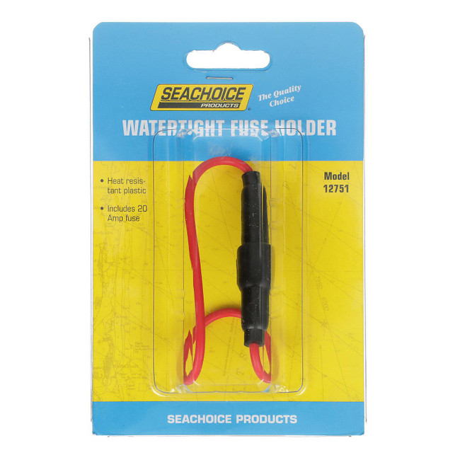 Seachoice Watertight Fuse Holder-20Amp 12751 Seachoice Watertight Fuse Holder-20Amp 12751