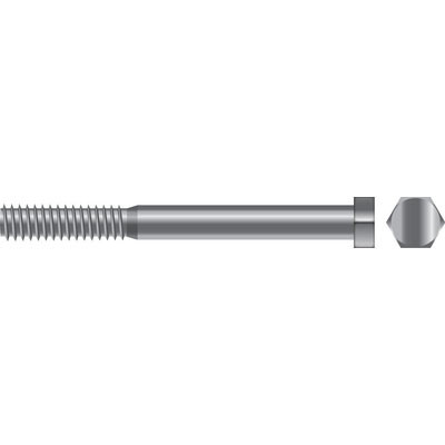 Seachoice M8-1.25 x 60 Hex Cap Screw SS 10/Bg Sc4819 Seachoice M8-1.25 x 60 Hex Cap Screw SS 10/Bg Sc4819