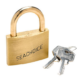 Seachoice Solid Brass Padlock-1.25 37201 Seachoice Solid Brass Padlock-1.25 37201