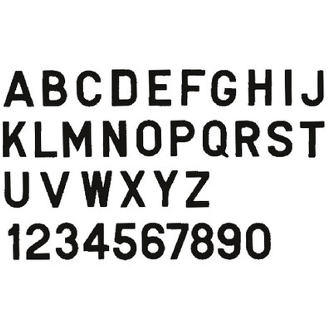 Seachoice Gothic Letter-Black T-10Pack 74321 Seachoice Gothic Letter-Black T-10Pack 74321