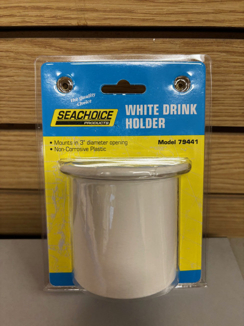 Seachoice Marine Boat Drink Holder White Samll Recessed 79441 Seachoice Marine Boat Drink Holder White Samll Recessed 79441