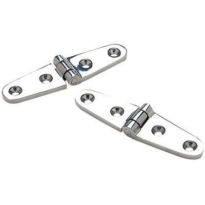 Seachoice Stainless Steel Strap Hinges (1 Pair Per Pack) 33801