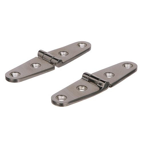 Seachoice Stainless Steel Strap Hinges (1 Pair Per Pack) 33801