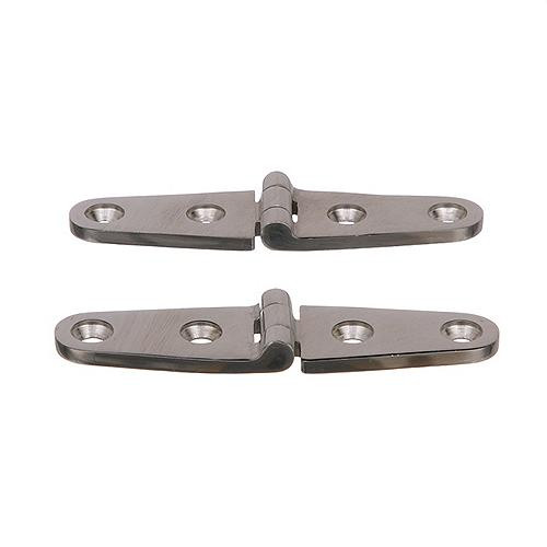 Seachoice Stainless Steel Strap Hinges (1 Pair Per Pack) 33801
