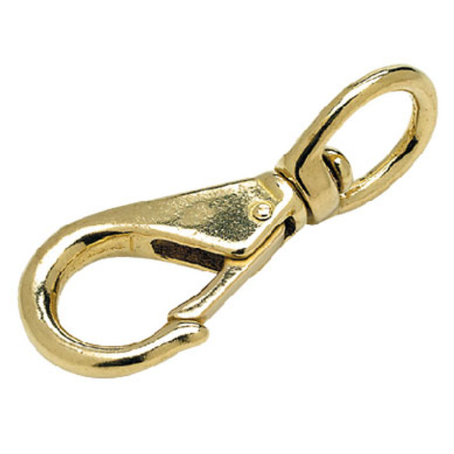 Seachoice Swivel Eye Snap-4 1/2 -Brass 36901