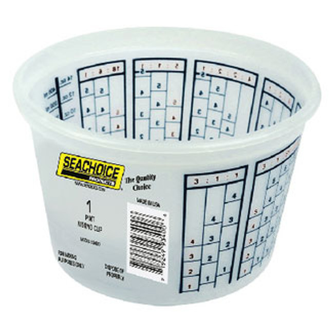 Seachoice Mixing Bucket 1 Pint 93400 Seachoice Mixing Bucket 1 Pint 93400