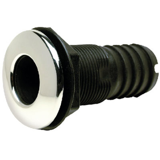 Seachoice 1 1/8 SS Thru-Hull Straight 50-18461 Seachoice 1 1/8 SS Thru-Hull Straight 50-18461