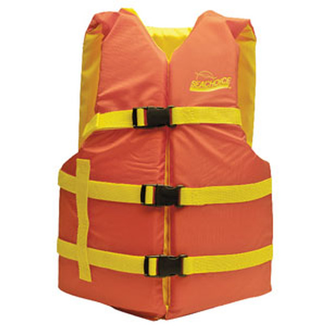 Seachoice Orange/Yellow Univ Vest 30-52 86230 Seachoice Orange/Yellow Univ Vest 30-52 86230