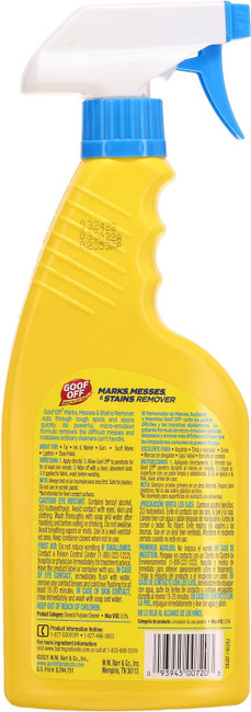 Goof Off Heavy Duty Spot Remover and Degreaser, Trigger Spray 16-Ounce FG720 Goof Off Heavy Duty Spot Remover and Degreaser, Trigger Spray 16-Ounce FG720