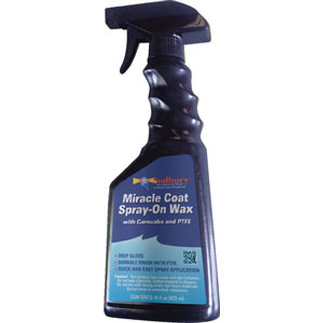 Sudbury Boat Care Spray-On Wax PTFE 16oz 418 Sudbury Boat Care Spray-On Wax PTFE 16oz 418
