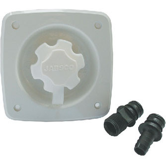 Jabsco Regulator with Mount 45 PSI White 44412-1045 Jabsco Regulator with Mount 45 PSI White 44412-1045